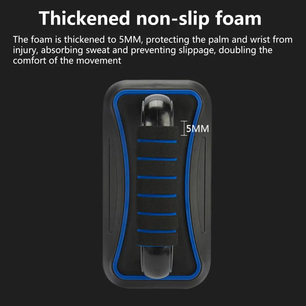 1 Pair Push-Up Bar Strong Load-bearing Ergonomic Chest Exercise Foam Abdominal Exercise Chest Muscle Trainer Home Workout