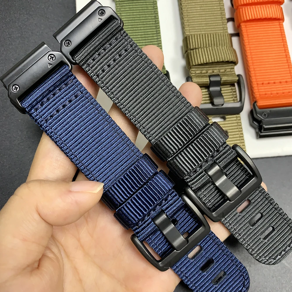 Nylon Braided QuickFit Strap - 26mm & 22mm