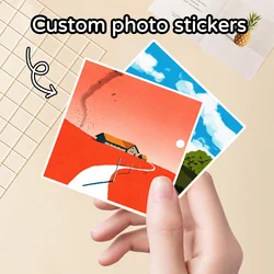 Personalized Pet Photo Stickers for Laptops, Water Bottles, and Phone Cases (PVC)