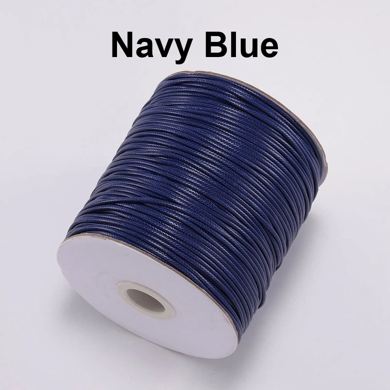 Luxurious Waxed PU Leather Cord for DIY Jewelry and Handmade Accessories, 20m