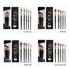 5pcs Artist Paint Brush Kit Professional Round Flat Angled Filbert Paintbrushes for Oil Acrylic Watercolor Face Craft Painting 6