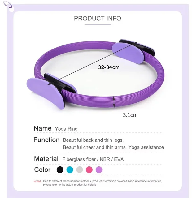 Pilates Yoga Fitness Ring Circle 6