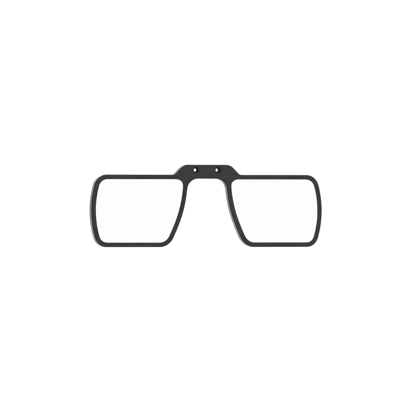 Monture d'objectif Walksnail gris clair pour lunettes Avatar HD L, vue arrière illustrant le mécanisme d'ajustement.