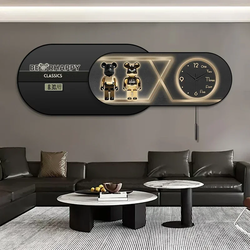 Original Japanese Wall clock Unique Vertical Gothic Kawaii Wall clock Classic Large Reloj De Pared Digital Wall Decoration - Image 4