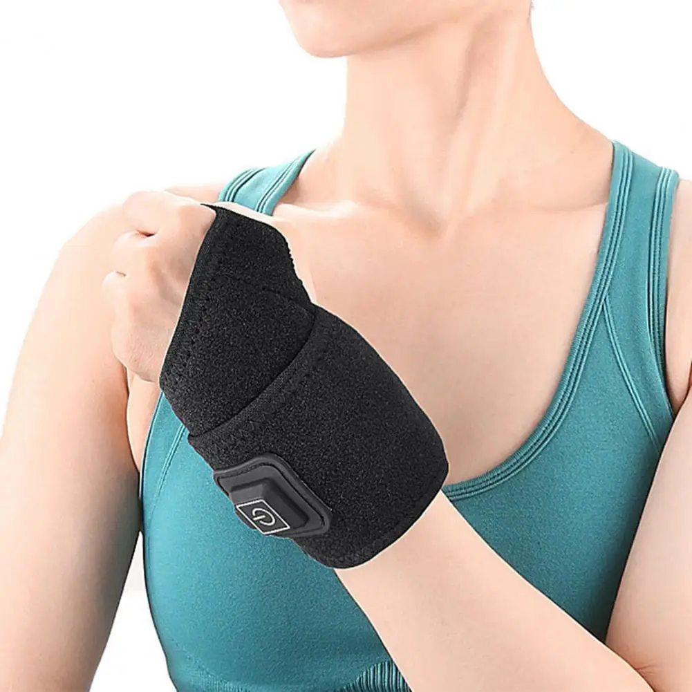 

Left Right Hand Wrist Support Wrist Brace Adjustable Temperature Electric Wrist Thumb Brace Plug-play Carpal for Effective