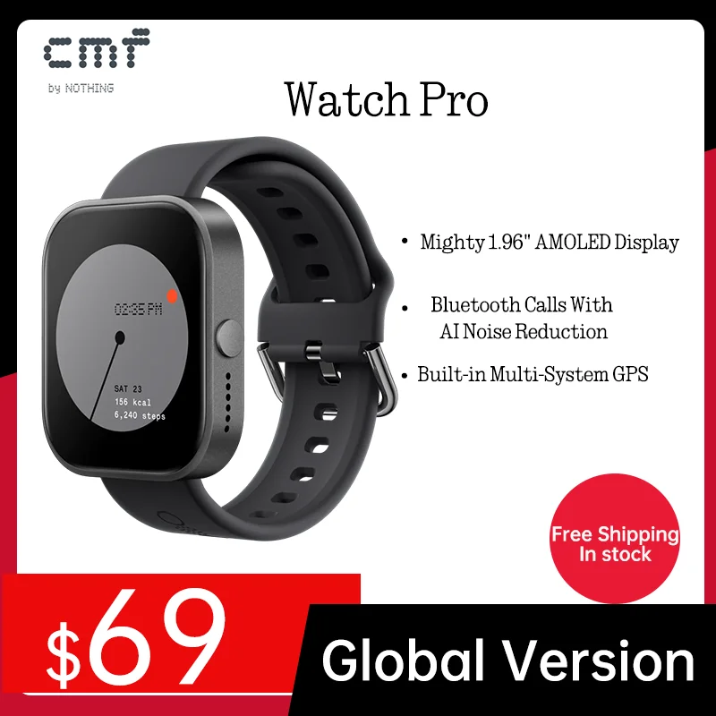 Global Version CMF by Nothing Watch Pro 1.96