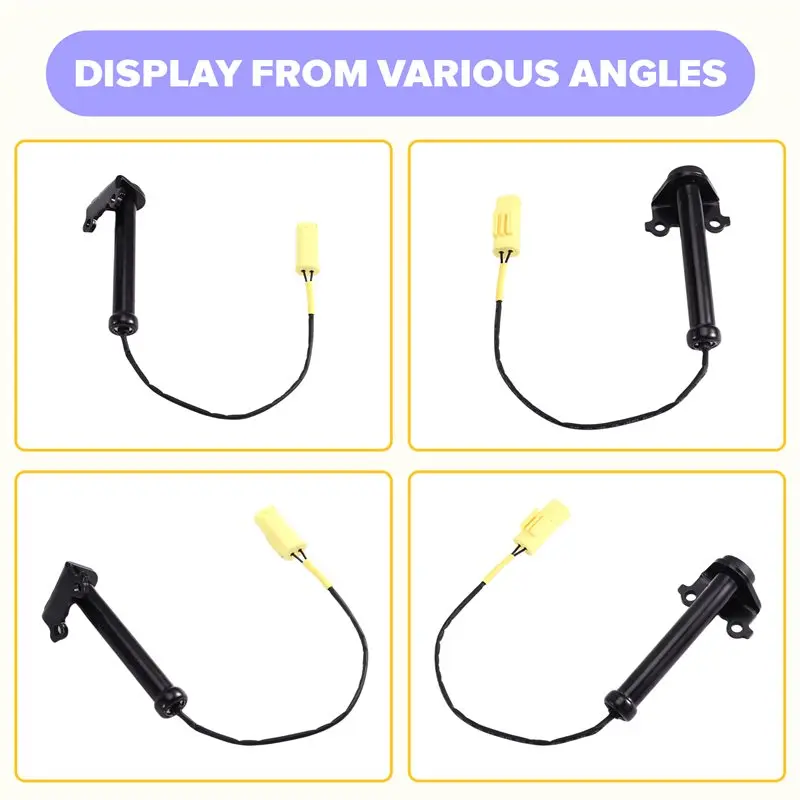 2Pcs 51239883419 BMW X1 X2 U11 U12 미니 컴파트먼트 후드 힌지 센서 용 엔진 프론트 액티브 보닛 액추에이터