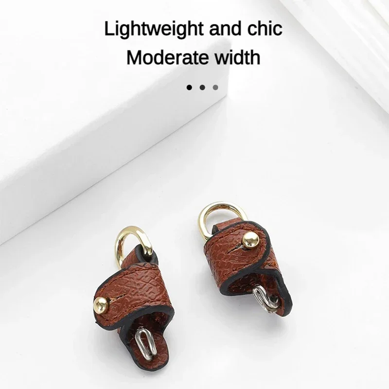 Leather Adjustable Shoulder Strap Bag Strap Belt for Small Longchamp Bag Punching Dumpling Crossbody Bag Handbag Accessories