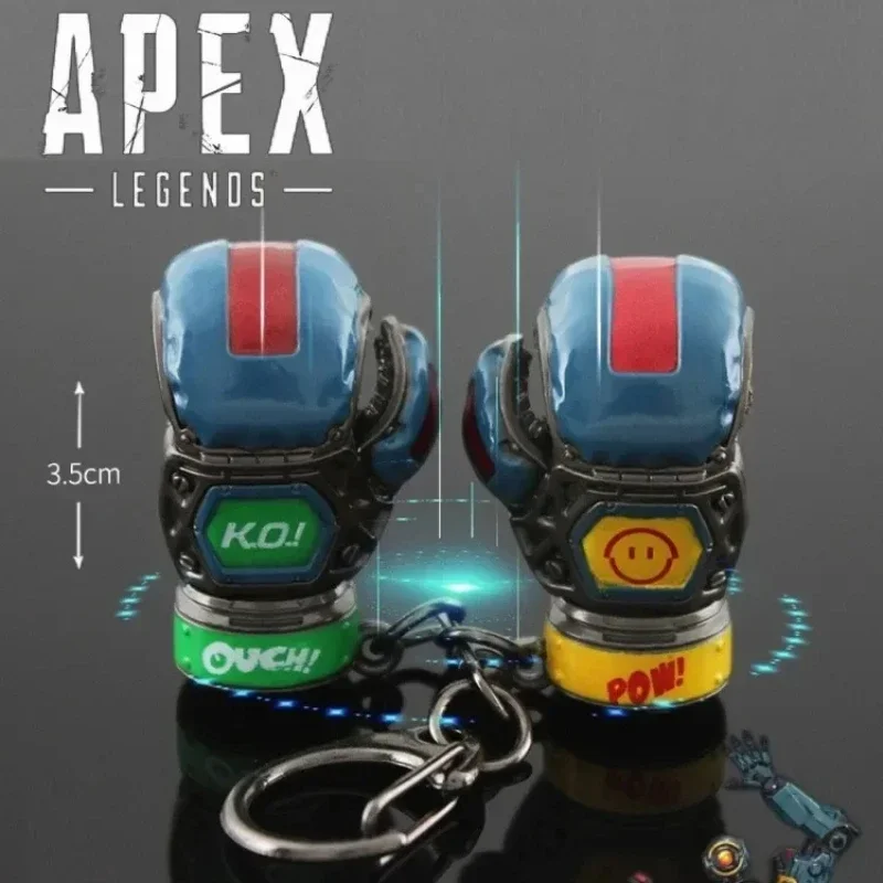 3.5cm Apex Legends Heirloom Weapons Pathfinder Heirloom MiniBoxing Gloves Game Katana Swords Collection Desktop Display Gift Toy