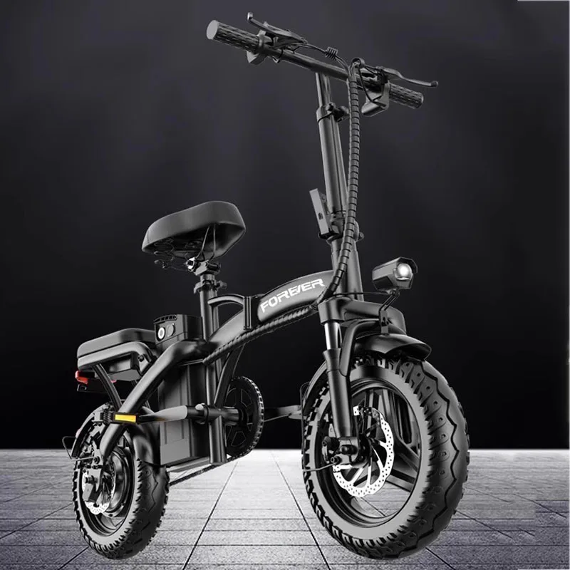 

Europe Powerful Electric Bike Adult Mobility Scooter Moped E Bikes With Battery Folding Bicicleta Electrica Barata City Bike DWH