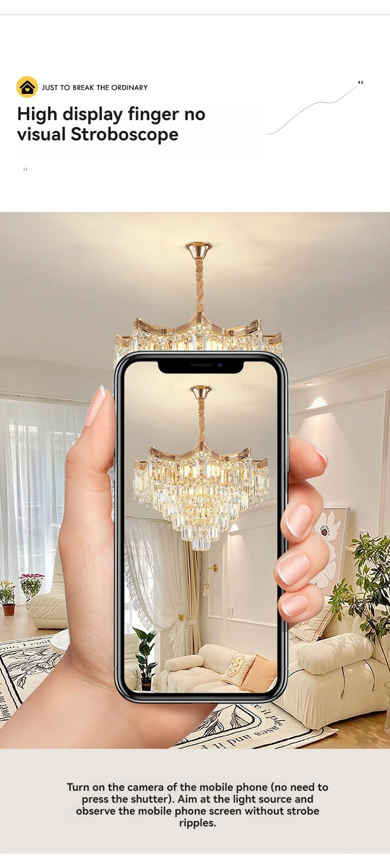 Modern Luxury Stairs Large Crystal Chandeliers Hanging Lamp Villa Hotel Lobby Loft Living Room Decor Rotating Long Pendant Light