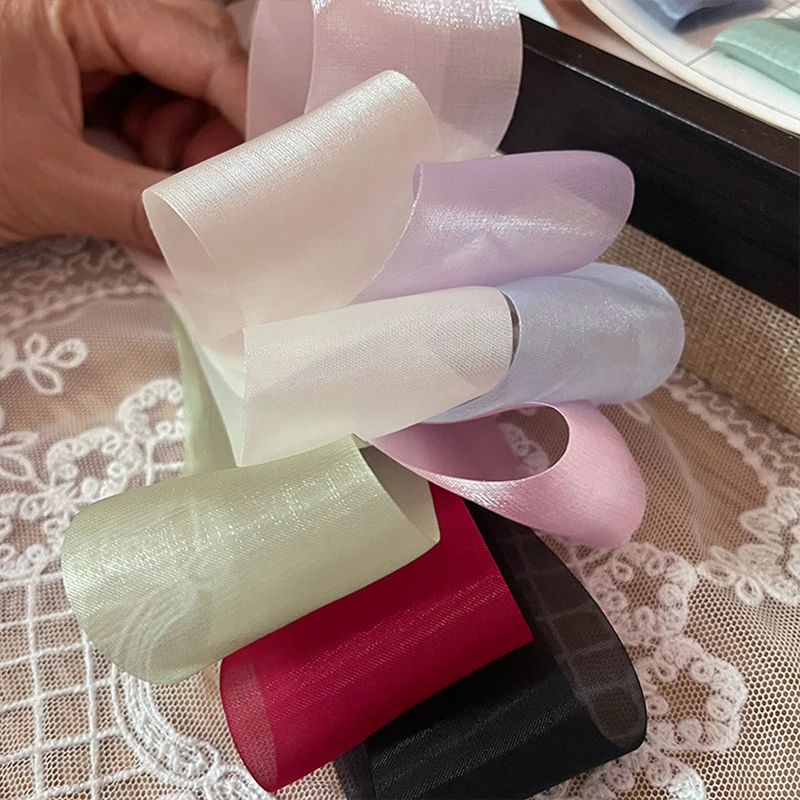 Flowing Light Ribbon Big Bow Hair Clip and Gift Decoration Accessory