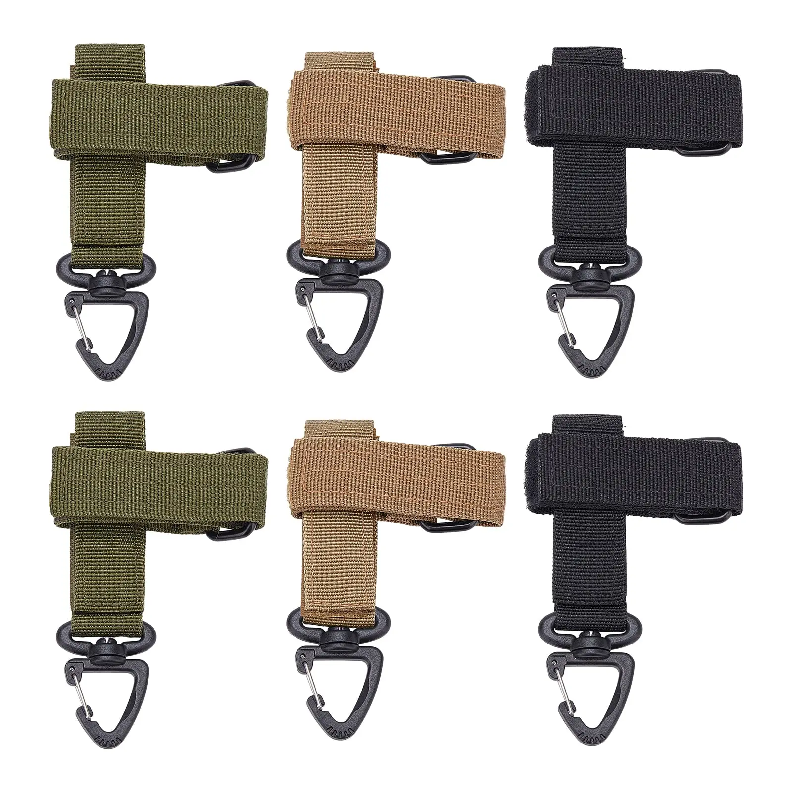 

Nylon Gloves Hook Multi-purpose Work Gloves Safety Clip Outdoor Tactical Gloves Climbing Rope Anti-lost Camping Hanging Buck 1pc