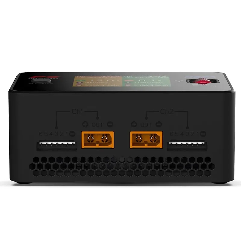 HOTA P6 T240 Dual-Charger - 240W Total (120W×2) 10-30V DC Input 15A×2 | LiPo/LiHV/NiMH/Pb Smart Cooling LCD Display thumbnail 3