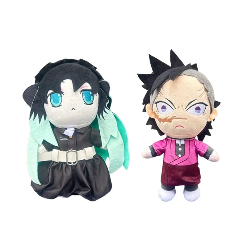 24 cm Dämonen Slayer Tokitou Muichiro Plüsch Spielzeug Nette Weiche Angefüllte Hause Room Decor Puppen Für Kind Geburtstag Weihnachten Geschenk
