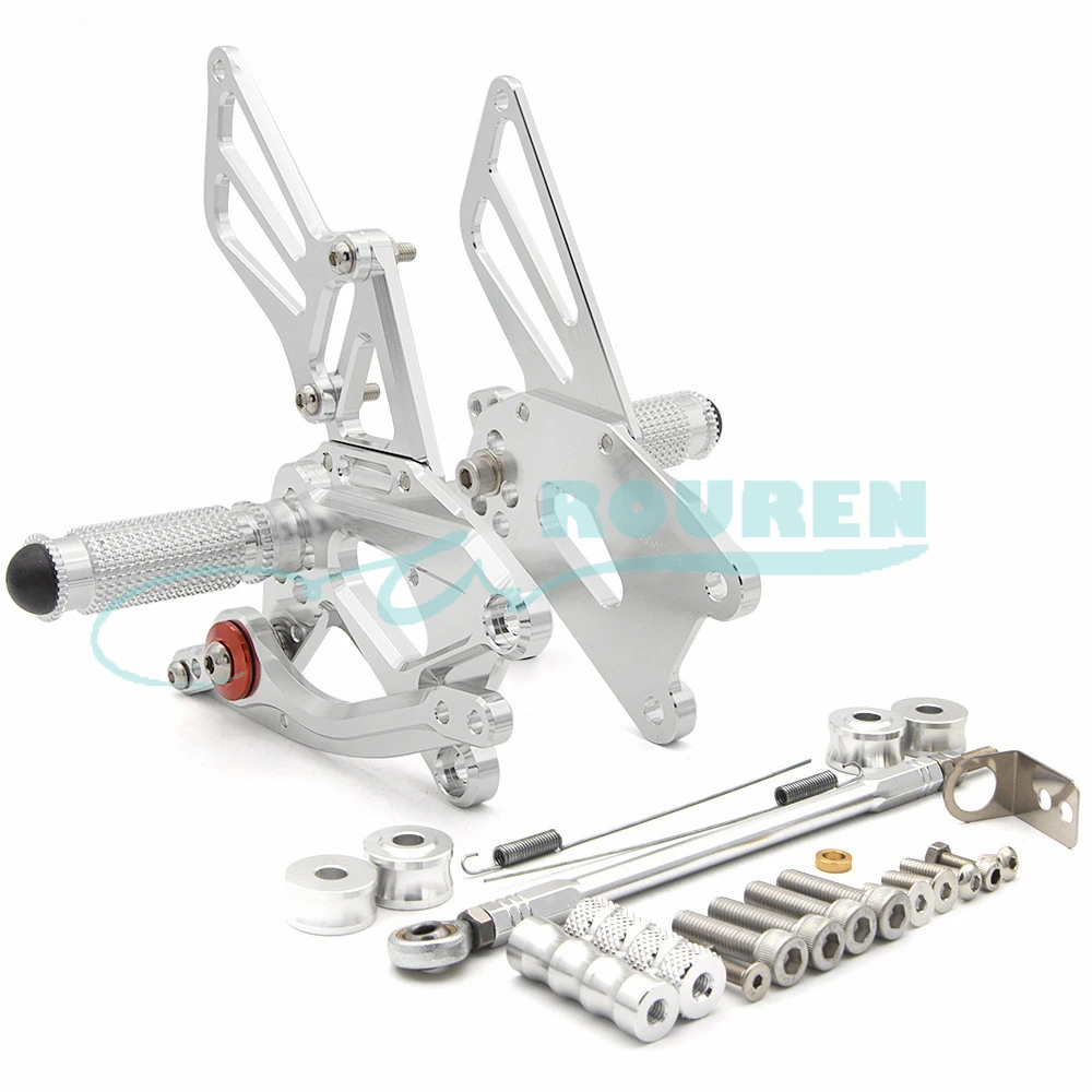 

CNC Rear Set Stand Footpeg Motorcycle Rearset Footrest Foot Pedal Peg for Suzuki SV650 SV 650 Shift Lever Bracket Modified Parts