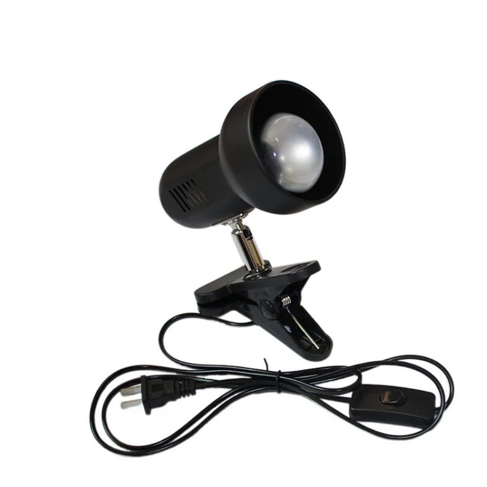 Sun Dome Reptile Lamp,Reptile Heat Lamp with Clamps For Pets, Adjustable Temperature , 360 &deg; Rotatable Turtle Lamp ,Basking