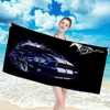 Ford Mustang Beach Towel Robe Christmas Towels Bathroom Large Bath Towels Bathrobe Girl Spa Size Bathing Adults Anime Home 1
