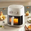 Little Bear Air Fry Pot Home Visual Flip Free New Large Capacity Air Fryer Electric French Fryer Electromechanical Oven 1