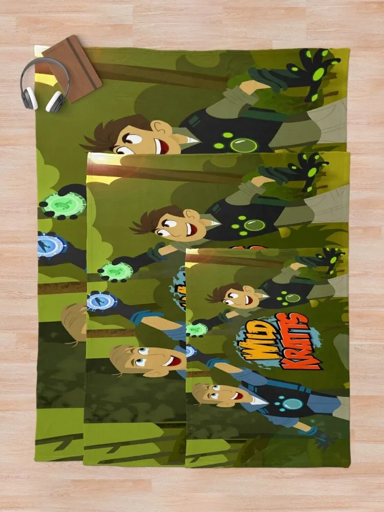 Wild Kratts gift for fans wild kratts costumes Throw Blanket Sofa Quilt Single Blanket throw blanket  blankets for beds 5