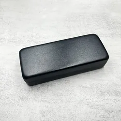 Elegant Japanese - Inspired Minimalist Glasses Case - Durable, Portable Hard Shell Design (Black)