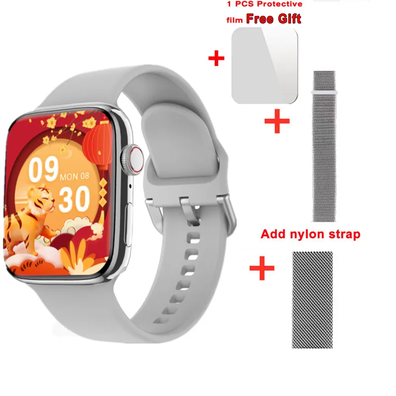 Original IWO DTNO.1 7 GPS Smart Watch Men IP68 Waterproof Bluetooth Call AI Voice 1.9 inch TFT Screen 380mAh NFC Women Smatwatch 