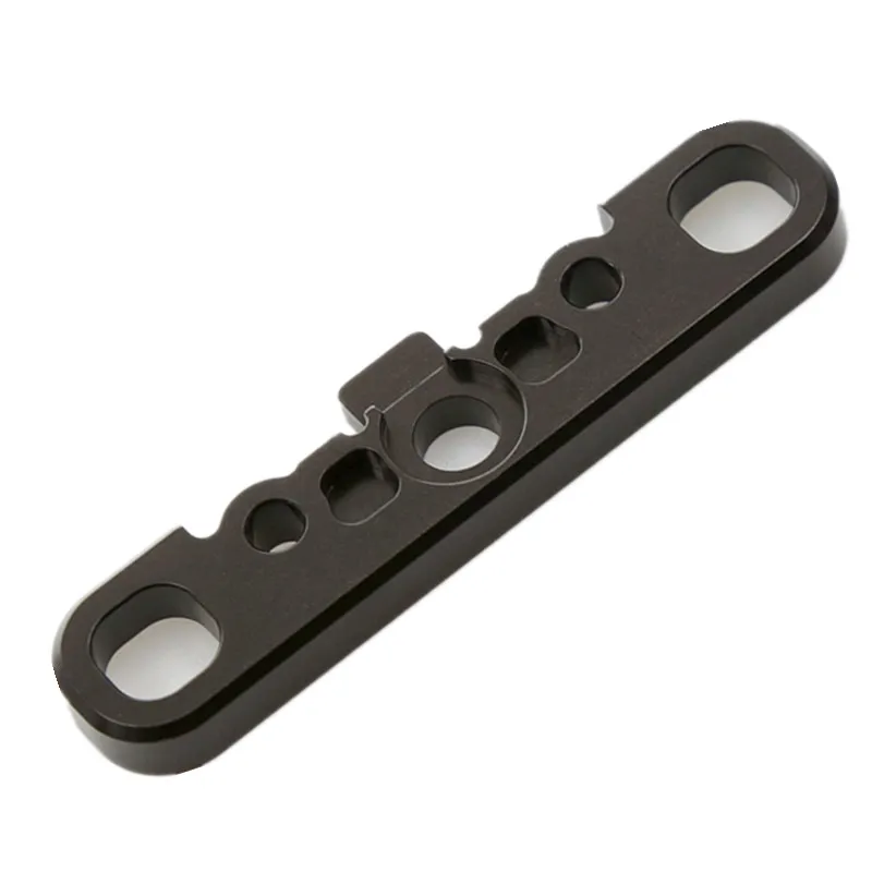 F / Gunmetal MP10 Передняя Нижняя подвеска кронштейн (FF) IF607 для Kyosho 1/8 обновленные детали