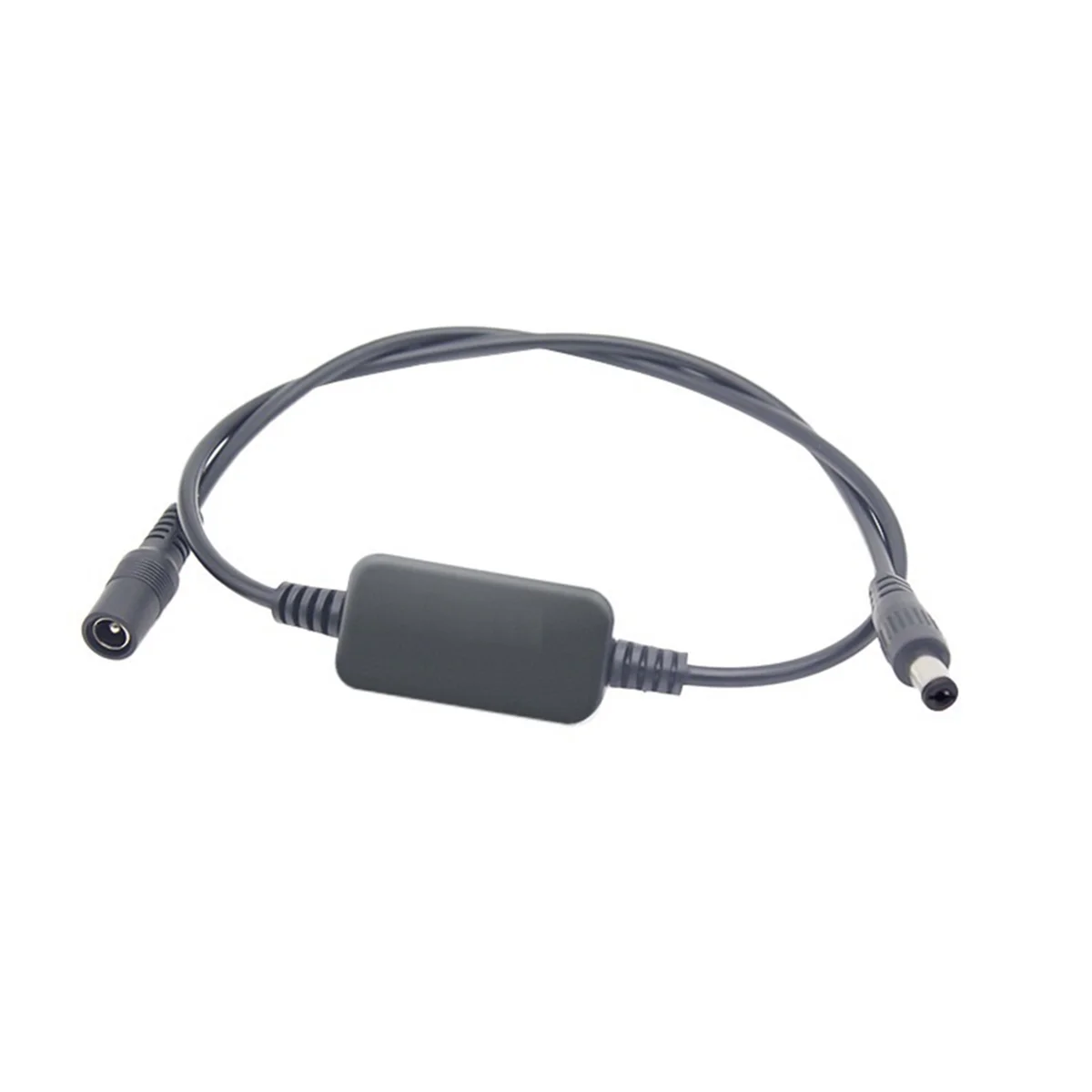 24 Hour Auto Reboot Router Routing Timer Reset Tool DC Power Timing Fiber Modem Router DC Power Manager Black