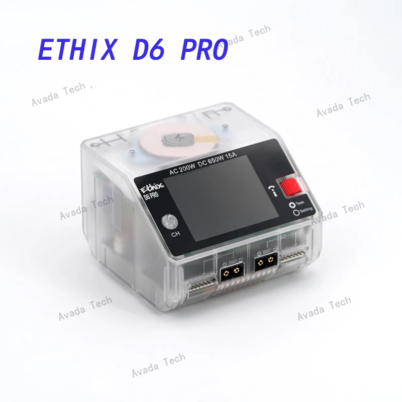 ETHIX D6 PRO 6S capable AC or DC input battery charger