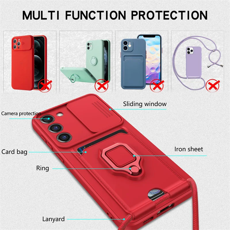 Premium Card Holder Ring Case – Sleek and Versatile Protective Cover