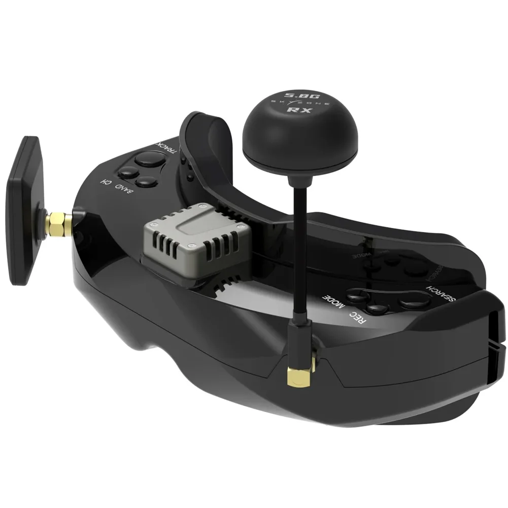 Drone goggles accessories SKYZONE SKY02O FPV goggles SKY 02O 600x400 OLED 5.8G SteadyView Diversity RX HeadTracker DVR HDMI AVIN/OUT for RC racing drone