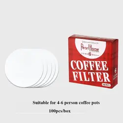 100 - Pack Coffee Filter Papers - Premium Quality (60mm)