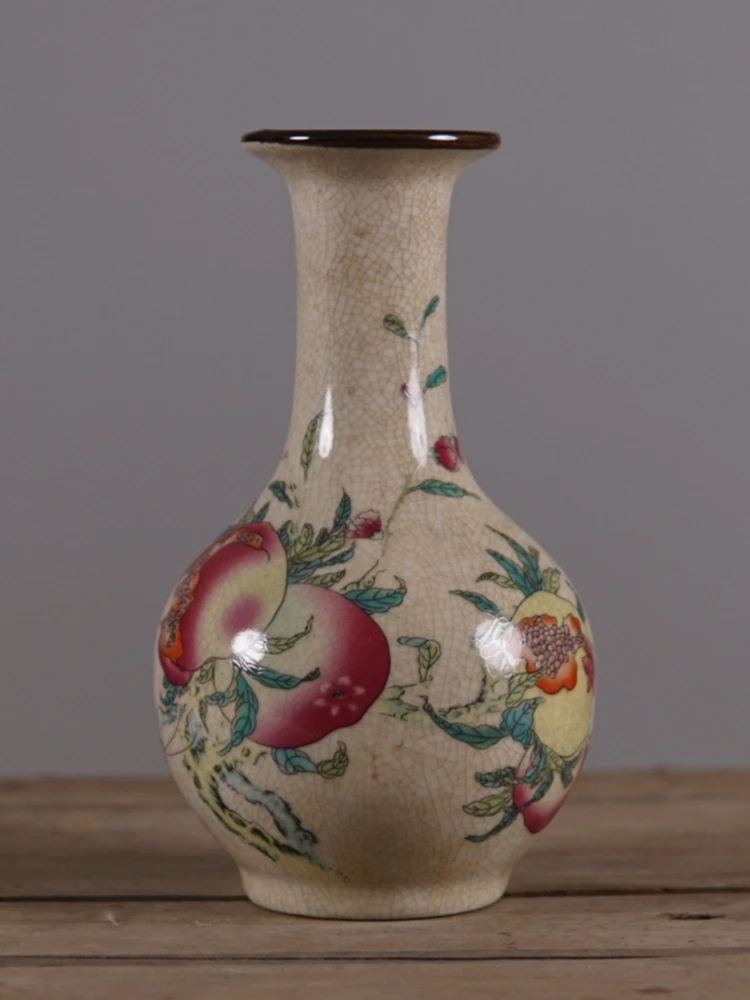 

Ваза керамическая подглазурная цветная краска глазурная печать и окрашивание украшение фарфор Античная коллекция украшения в китайском стиле