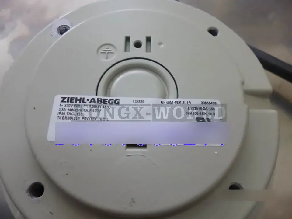 

1PCS New ZIEHL-ABEGG RH40M-4EK.4I.1R Cooling Fan For ABB