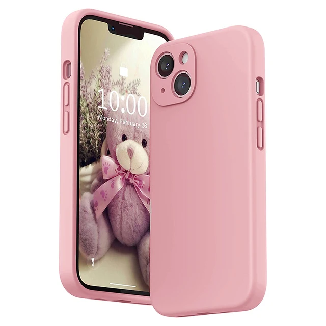 thumbnail image 1 of Square Liquid Silicone Soft Case for IPhone 15 14 13 11 12 Pro Max Mini X XR XS 7 8 Plus SE 2020 Full Lens Protection Cover, 1 of 5