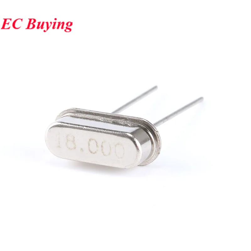 10pcs/lot 18MHz 18.000M 18.000 Crystal Oscillator Mini Passive Resonator Quartz HC-49S crystal oscillator,quartz resonator