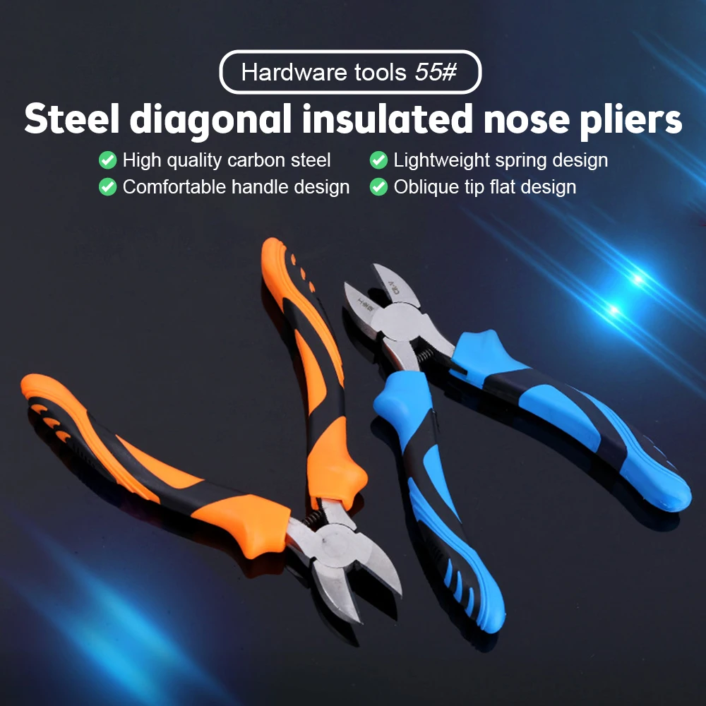 

Diagonal Pliers Carbon Steel Pliers Electrical Wire Cable Cutters Cutting Side Snips Flush Pliers Universal Pliers Hand Tools