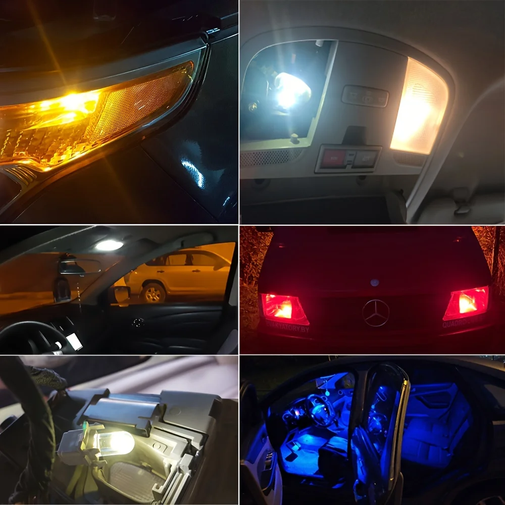   LED ڵ , 50  , T10 ʺ, Cob ڵ   , LED ȣ 