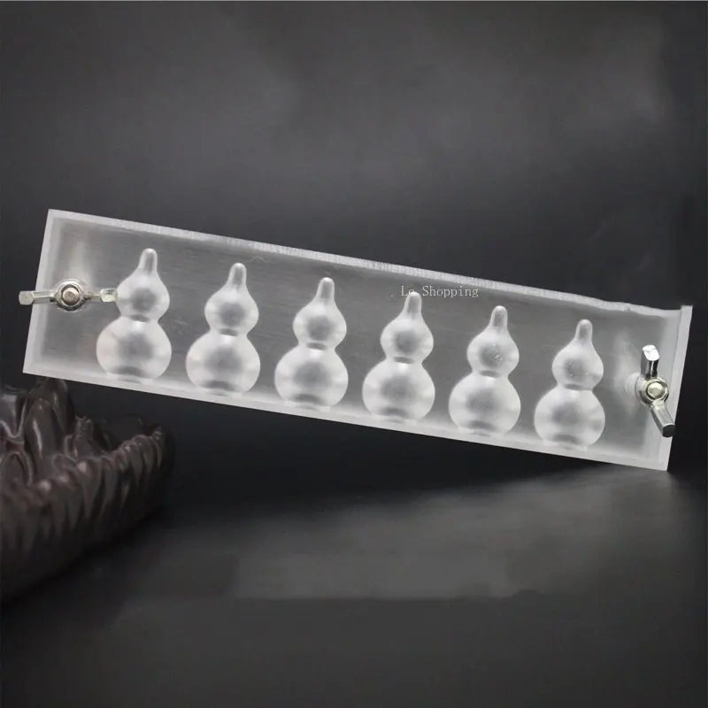 Reflow Tower Incense Making Mold Acrylic Incense Mold Backflow Burner Aromatherapy Meditation