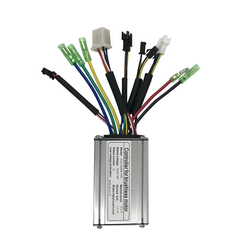 A79E-KT-15A Ebike 컨트롤러 키트 LED880 디스플레이 엄지 스로틀이있는 전기 자전거 모터 변환 키트 용 36V 48V 250W