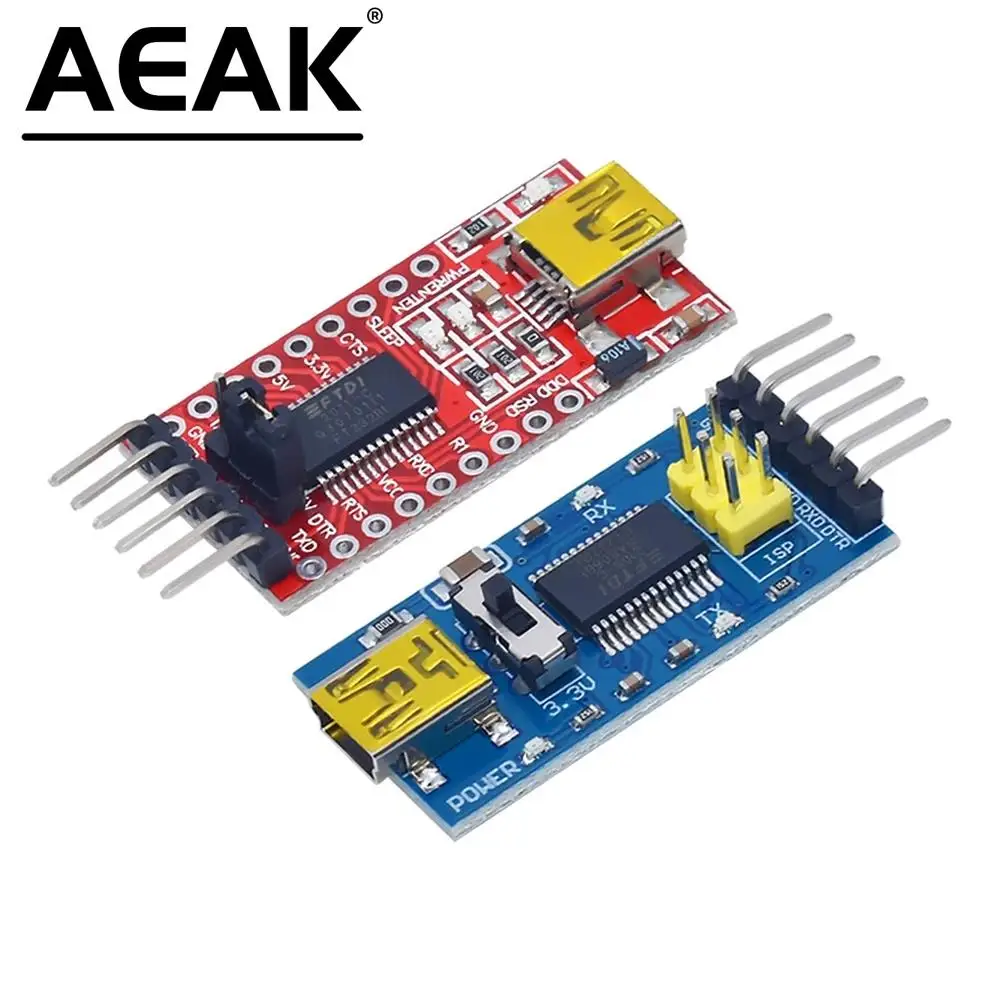 Ft232Rl Ft232 Ftdi Usb 3.3V 5.5V A Ttl Modulo Adattatore Seriale Forarduin Mini Porta. Acquista Una Buona Qualità!