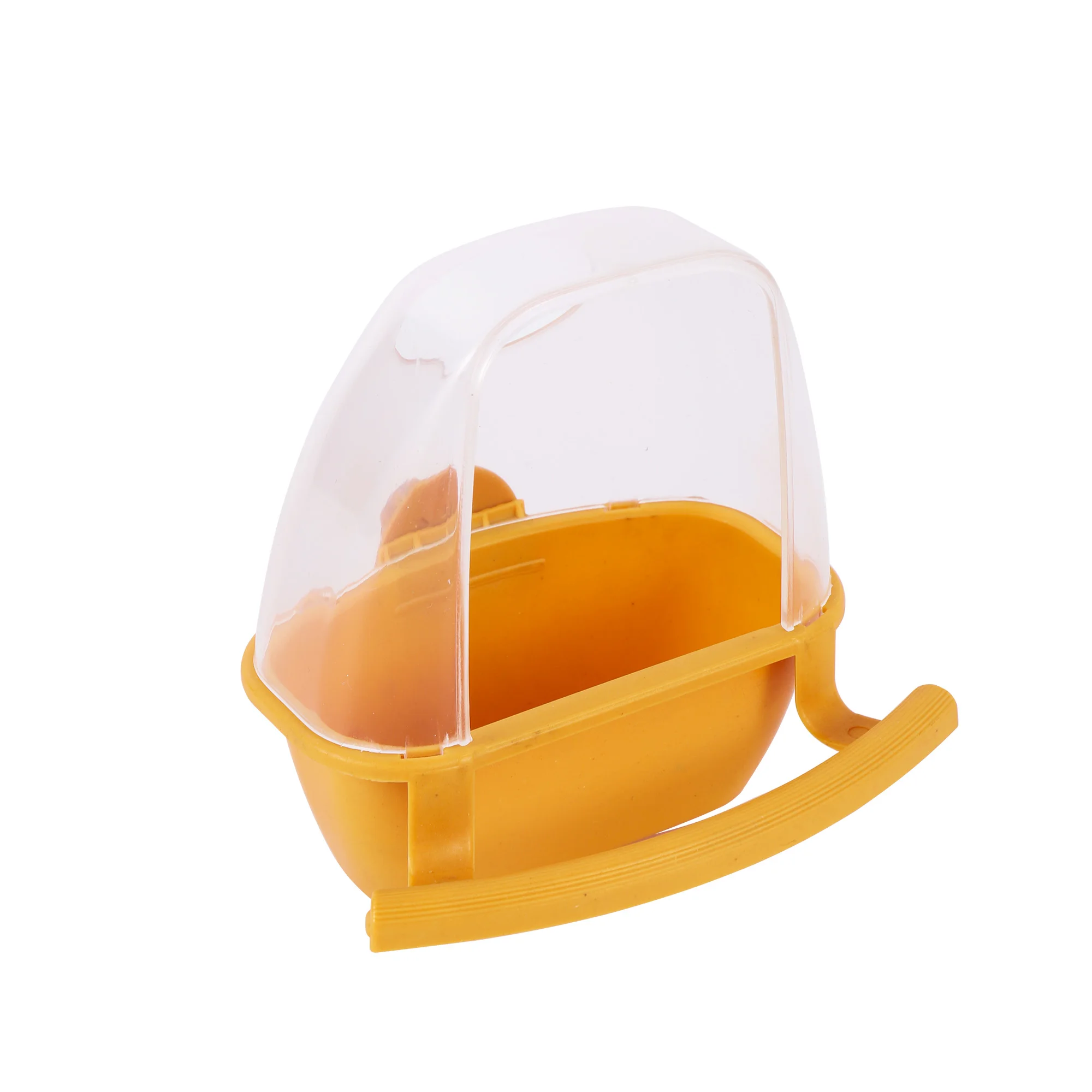 Bird Feeder Parrot Birds Water Hanging Bowl Parakeet Feeder Box Pet Cage Plastic Food Container Bird Supplies Feeding Supplies