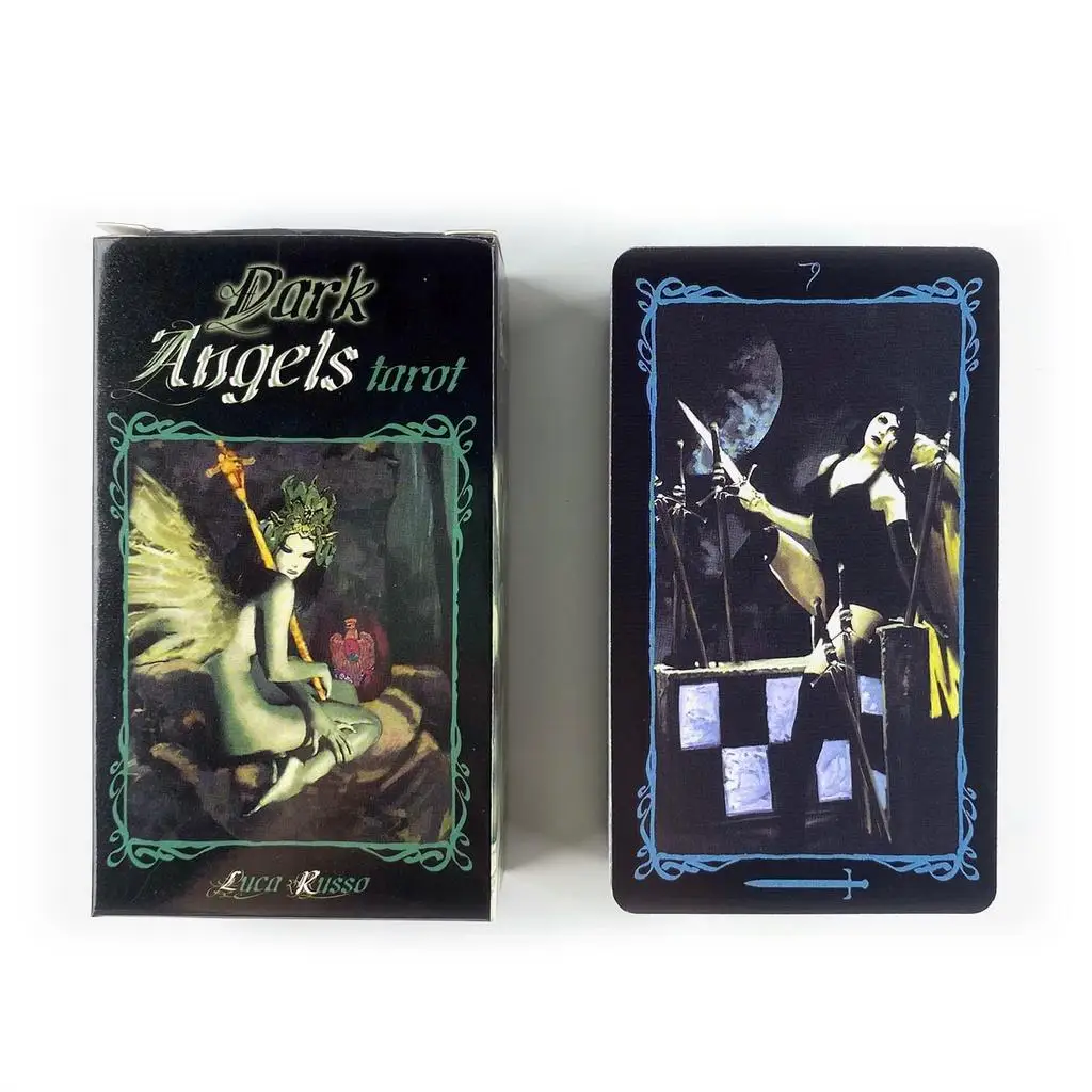 10.3*6cm Dark Angels Tarot Deck Leisure Party Board Game Fortune-telling Prophecy Oracle Cards 5