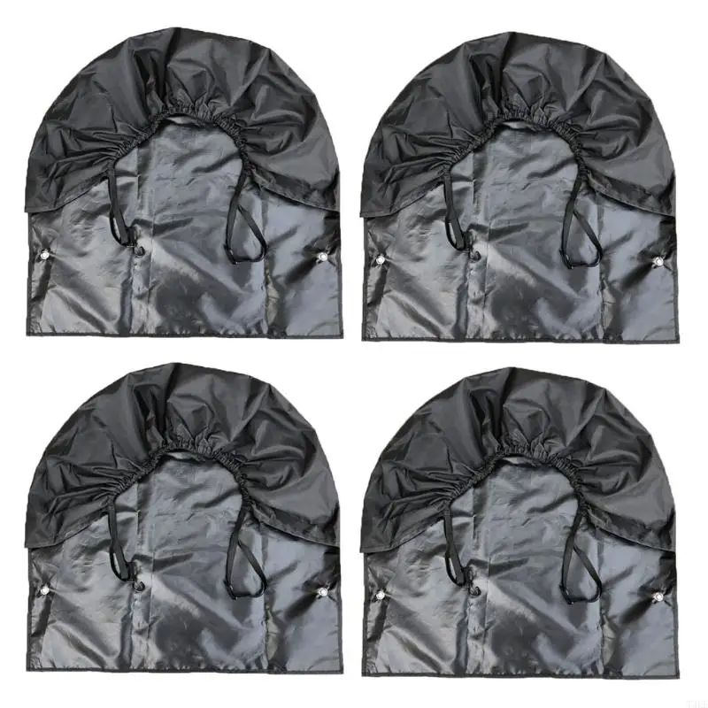 T3EF Tire Protector 27 inches-32 inches Black Storage Protective Covers Water Proof for Wheel Tire Waterproof Dust-proof