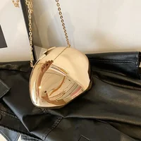Designer Acrylic Shell Shape Clutch Bag 3