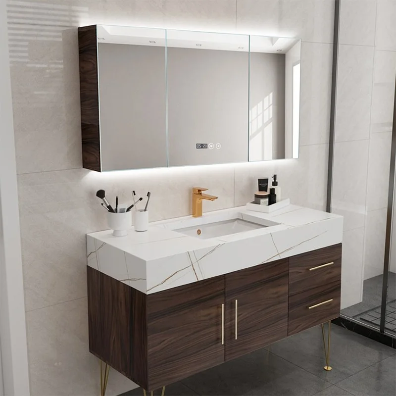 WholesaleAmericanstylemodernbathroomvanitysolidwoodbathroom