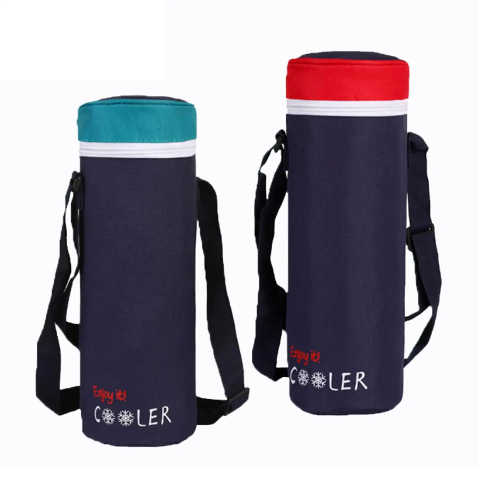Insulated Water Bottle Carrier Bag Cooler Bag Outdoor Bottle Holder Case
