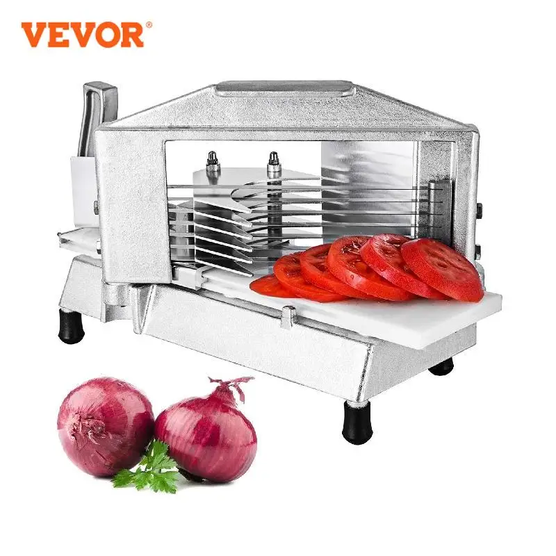 VEVOR Commercial Tomato Cheese Slicer Bench Sharp Blades Kitchen Appliance Stainless Steel Home Manual Vegetable Fruit Cutter