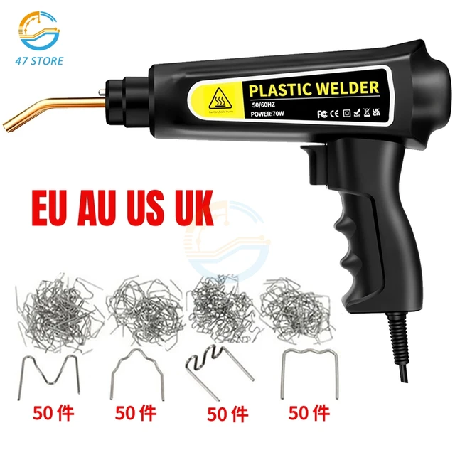 70W Hot Stapler Plastic Welding Machine Car Bumper Repair Kit