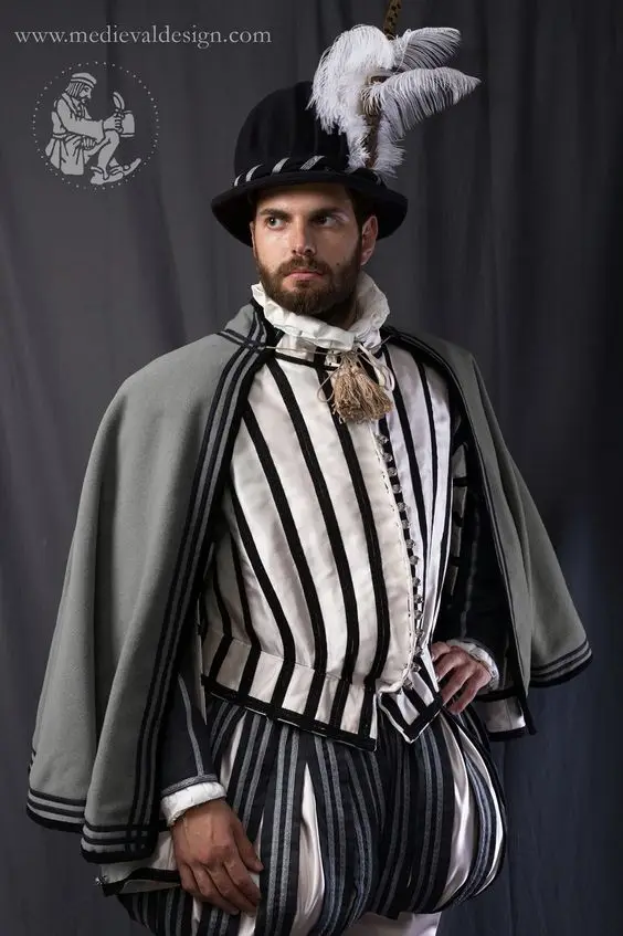 Queen Elizabeth Tudor King Henry Outfit Medievale Vittoriano Costume Cosplay Uomo Outfit Rinascimentale Coloniale Top Pantaloni Tuta